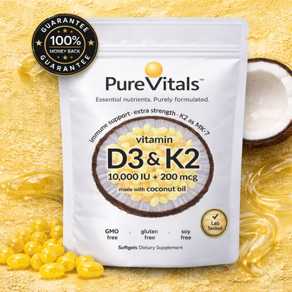 Pure Vitals™ Vitamin D3 + K2