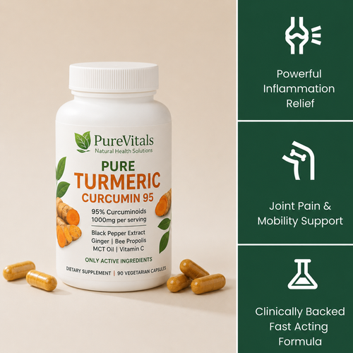 Turmeric Curcumin Capsules (1,000mg)
